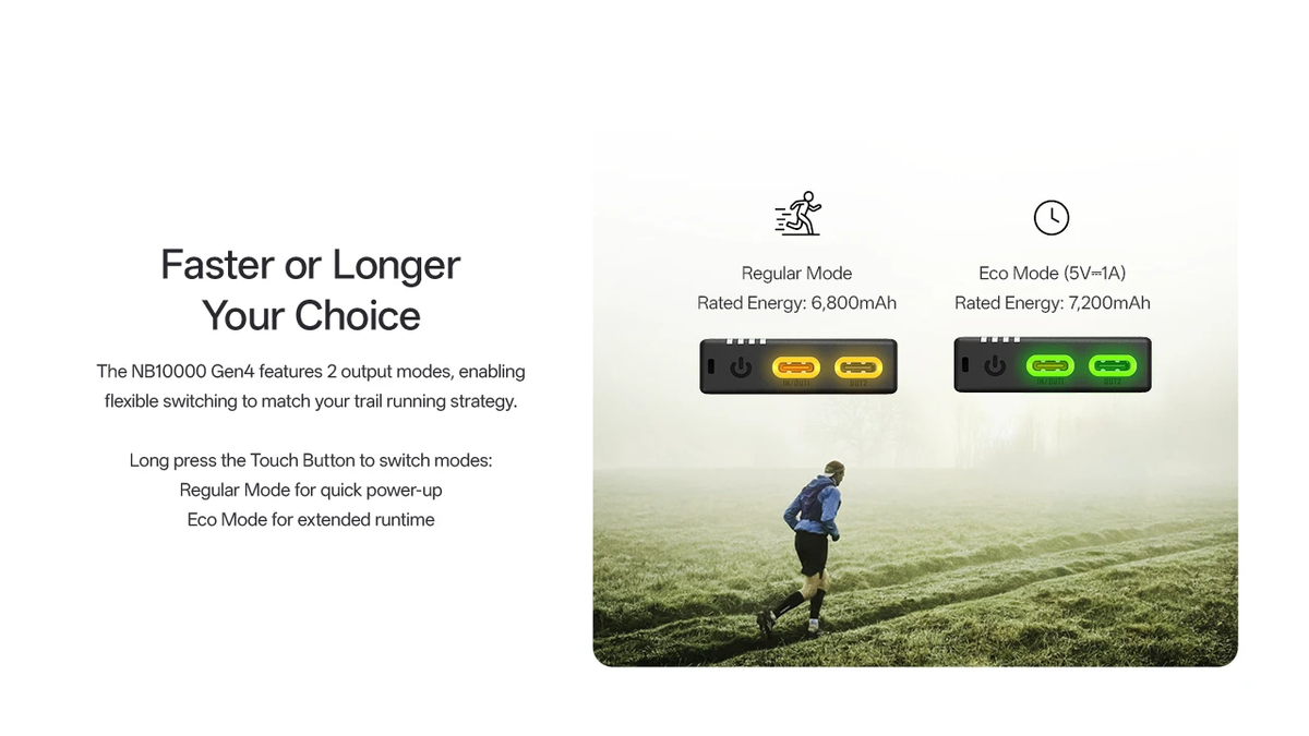 NITECORE NB10000 Gen4 Ultra-Lightweight Power Bank 10,000mAh