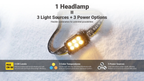 NITECORE HA29 UHE Modular All-Weather Headlamp 1200 LM