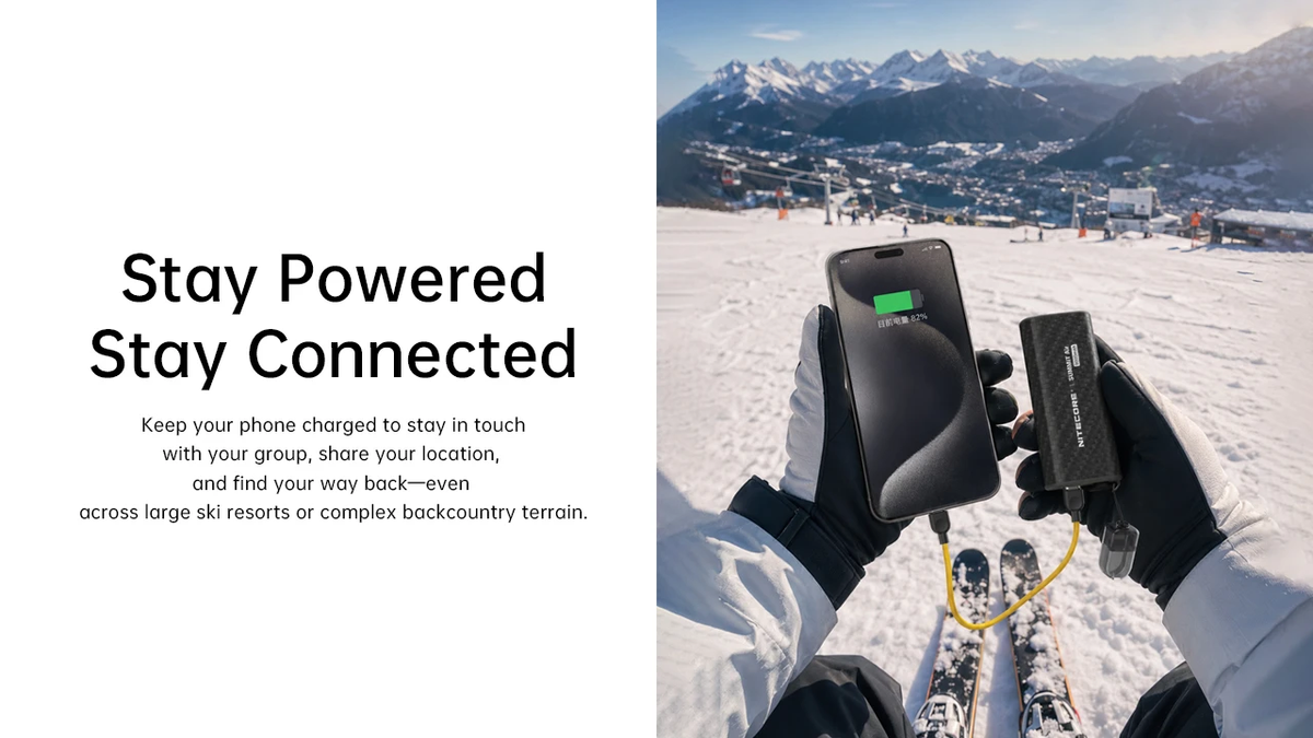 NITECORE SUMMIT Air Ski Power Bank 8000mAh