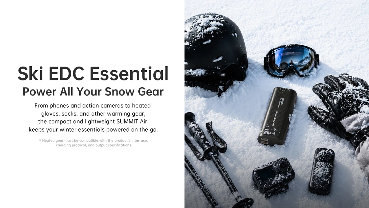 NITECORE SUMMIT Air Ski Power Bank 8000mAh