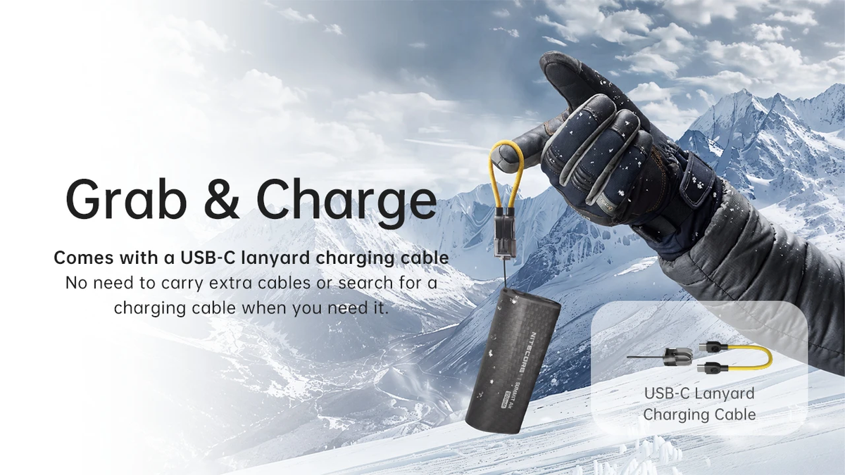 NITECORE SUMMIT Air Ski Power Bank 8000mAh