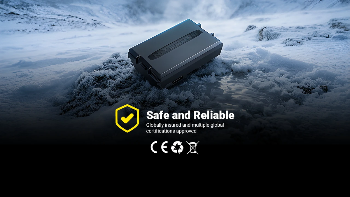 NITECORE HLB2500 2500mAh USB-C Rechargeable Li-ion Battery Pack