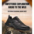 HUMTTO Men's Low-Cut Hiking Shoes Water-Resistance & Breathable – Dark Grey