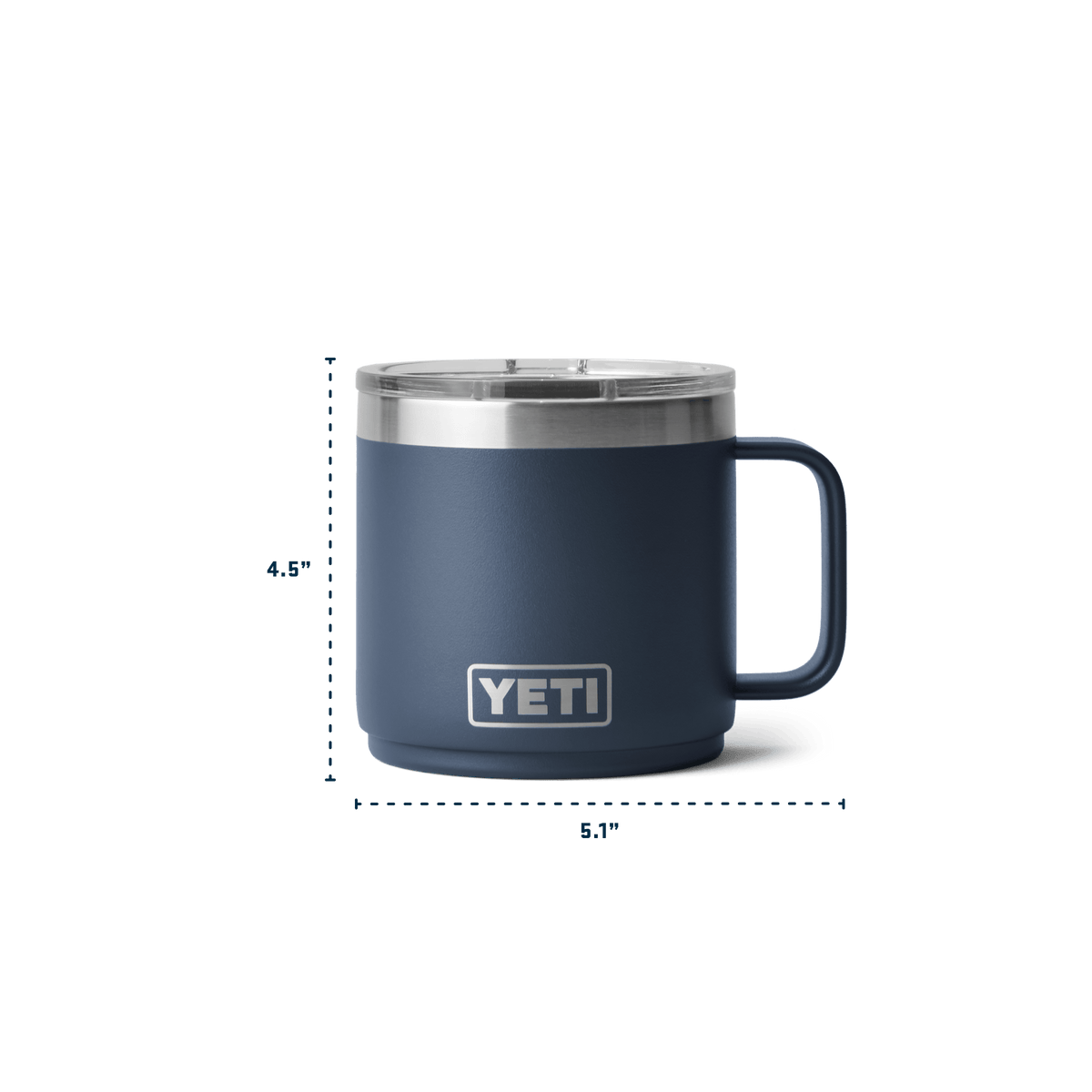 YETI Rambler 14 oz Stackable Mug with DuraSip™ Ceramic Lining