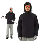 TECTOP Men’s Hiking Softshell Fleece Jacket – Wind & Water-Resistant