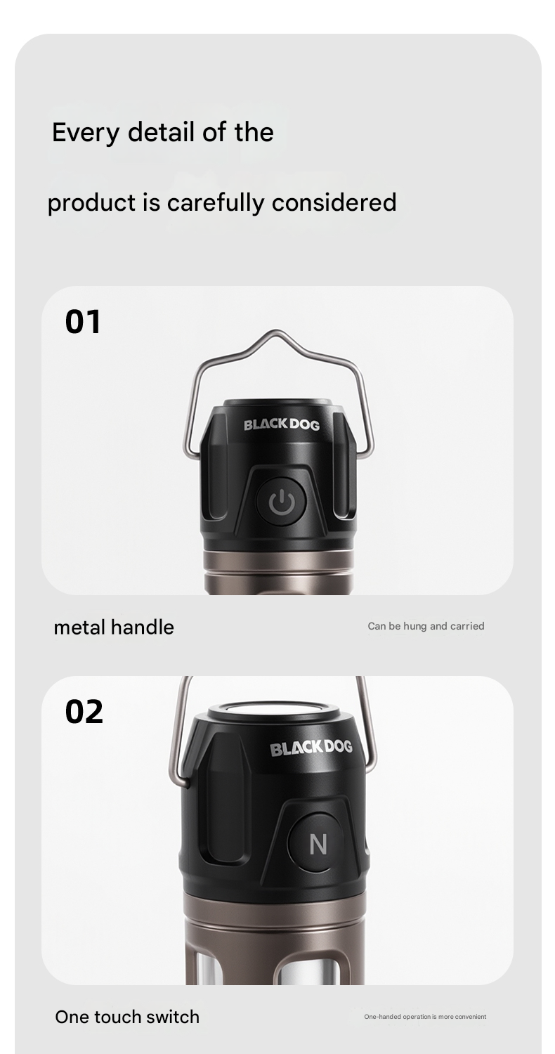 BLACKDOG Raitu – Tactical Camping Lamp