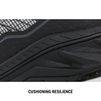 HUMTTO Men’s Low-Cut Trekking Shoes Non-Slip & Shock-Absorbing – Black