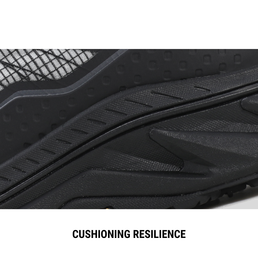 HUMTTO Men’s Low-Cut Trekking Shoes Non-Slip & Shock-Absorbing – Black