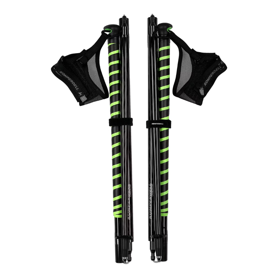 KOMPERDELL FXP Composite Trail Folding Trekking Pole - Green