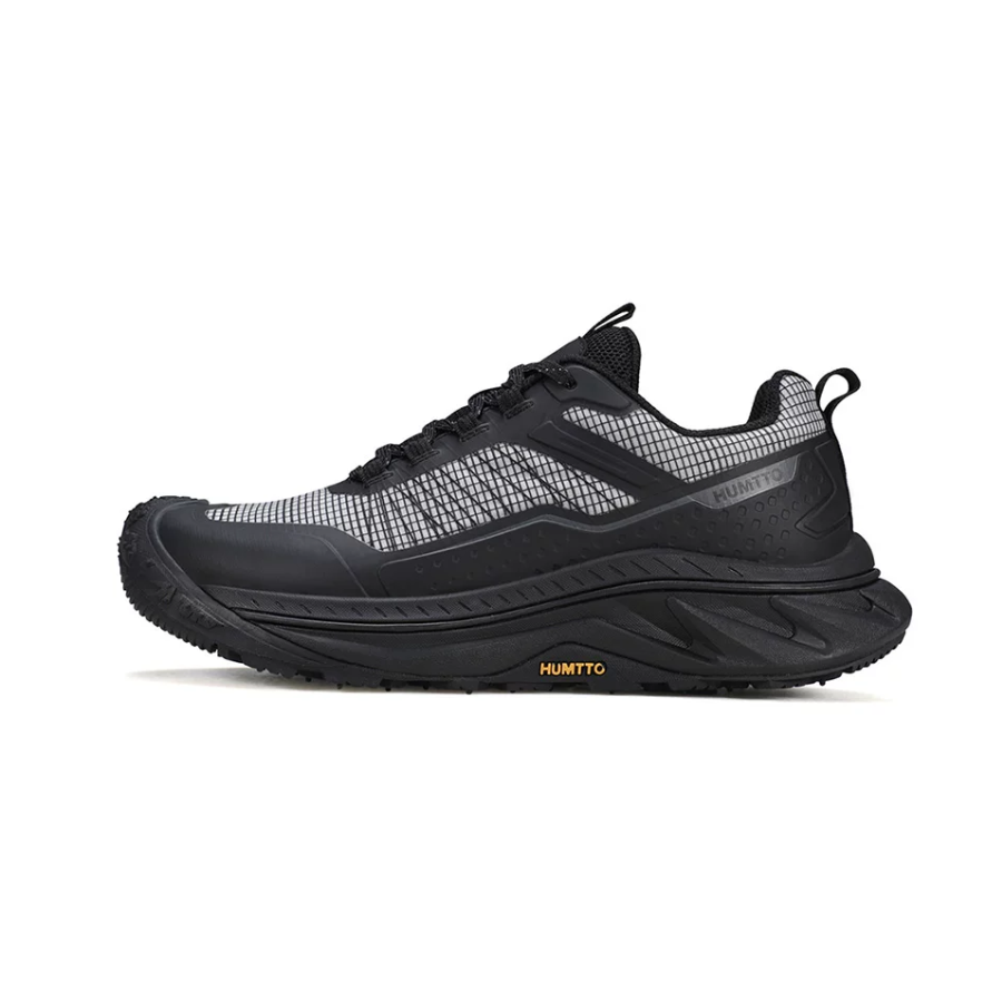 HUMTTO Men’s Low-Cut Trekking Shoes Non-Slip & Shock-Absorbing – Black