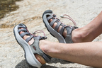 KEEN Women's Astoria West Sandal - Plaza Taupe/Roasted Pecan