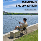 MOBI GARDEN Enjoy Folding Camping Chair with Armrest