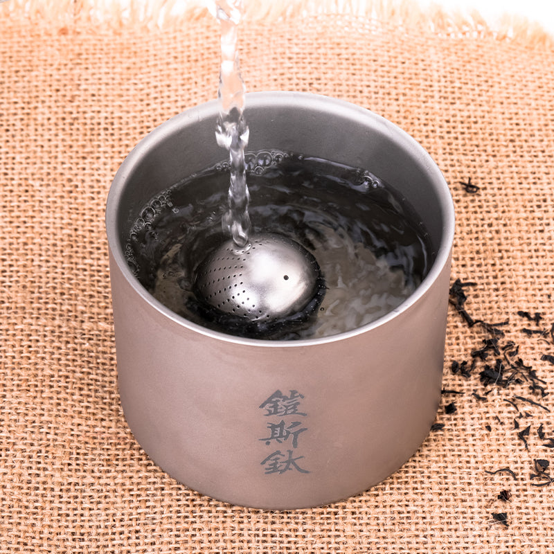 KEITH TITANIUM Egg-Shaped Tea Infuser Ti3920
