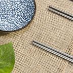 KEITH TITANIUM Round Handle Chopsticks Ti5620