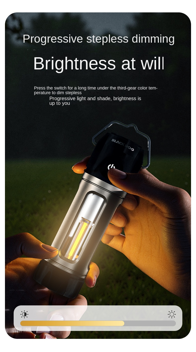 BLACKDOG Raitu – Tactical Camping Lamp