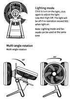 SUNREI Light Fan 2 Multi-Functional Portable Lantern & Fan – 500 Lumens