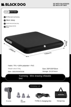 BLACKDOG Yunmeng Inflatable Sleeping Pad Air Cushion – 2P