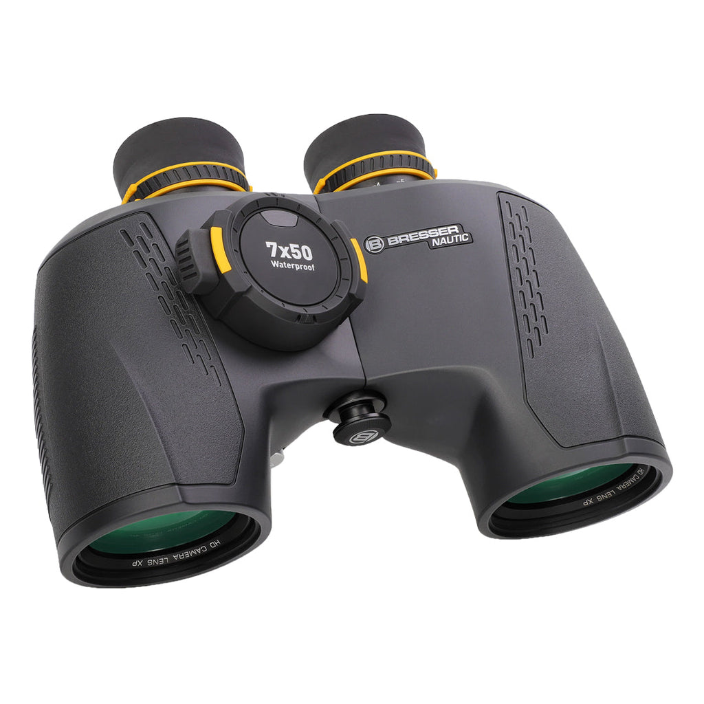 BRESSER Nautic 7x50 Gen. II Marine Binoculars Built-In Compass