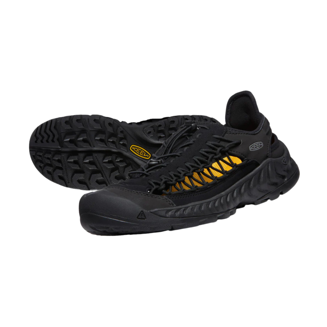 KEEN Men's UNEEK Nxis - Triple Black/Black – TREES AND SUN OUTDOOR