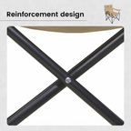 MOBI GARDEN Enjoy Folding Camping Chair with Armrest