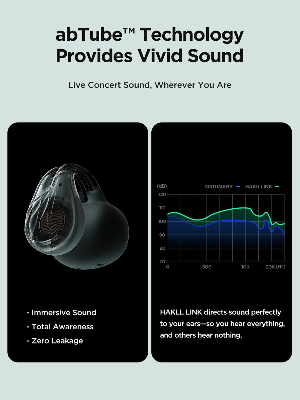 HAKII Link Open-Ear Wireless Sports Earbuds