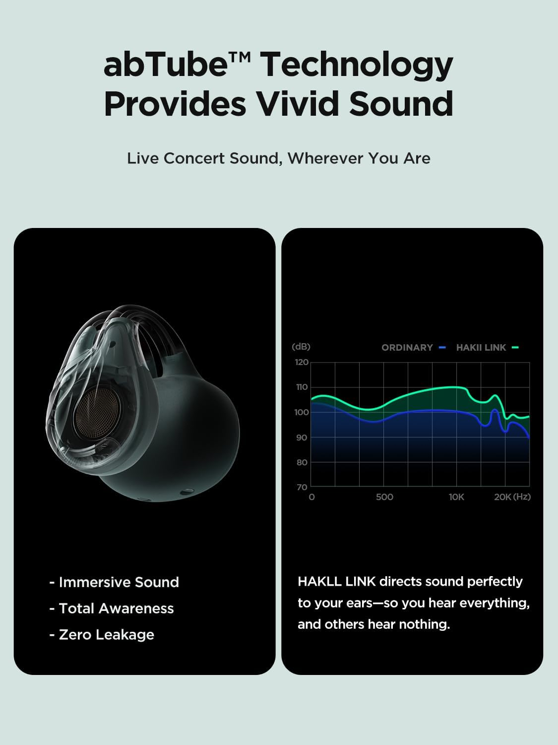 HAKII Link Open-Ear Wireless Sports Earbuds