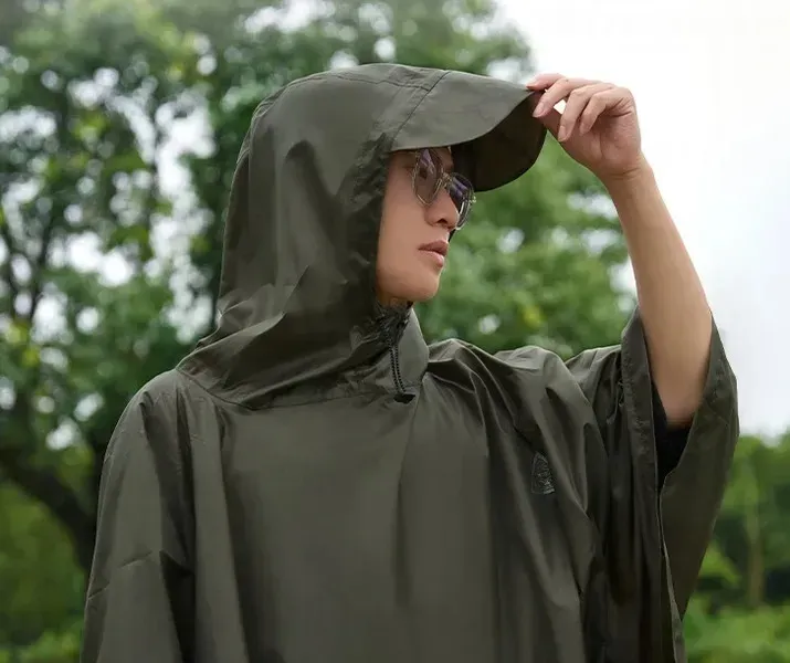 MOBI GARDEN Ultralight 3-in-1 Raincoat Poncho