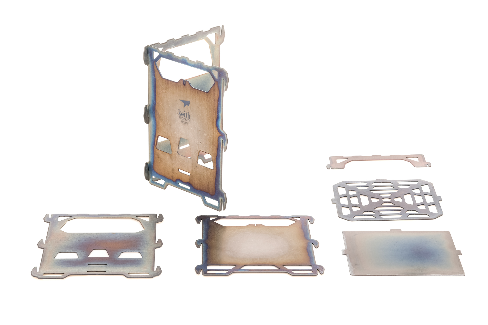 KEITH TITANIUM Alloy Backpacking Wood Stove Ti2201