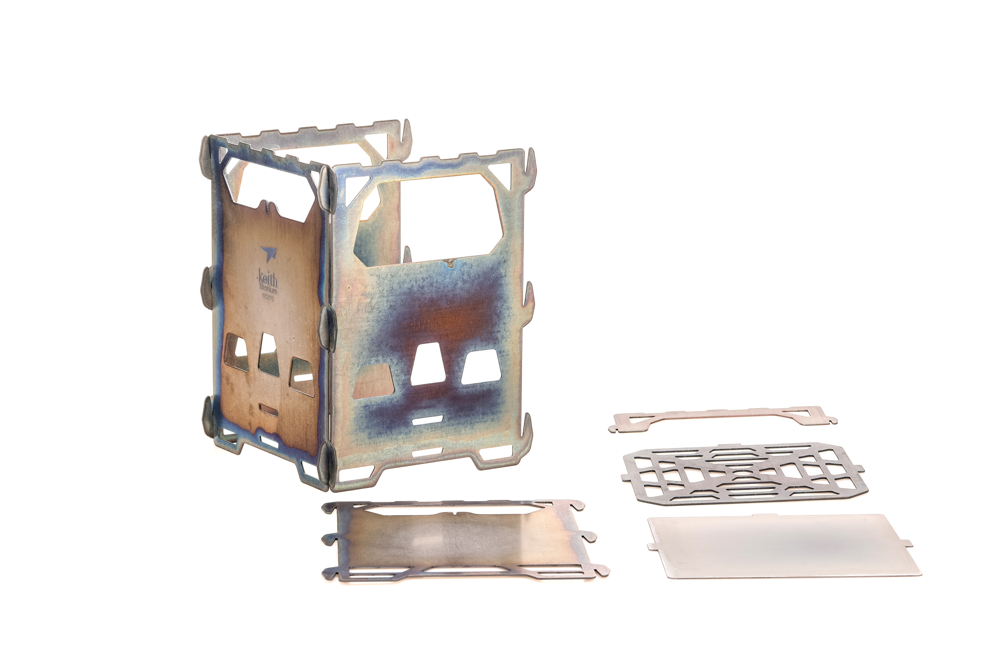 KEITH TITANIUM Alloy Backpacking Wood Stove Ti2201