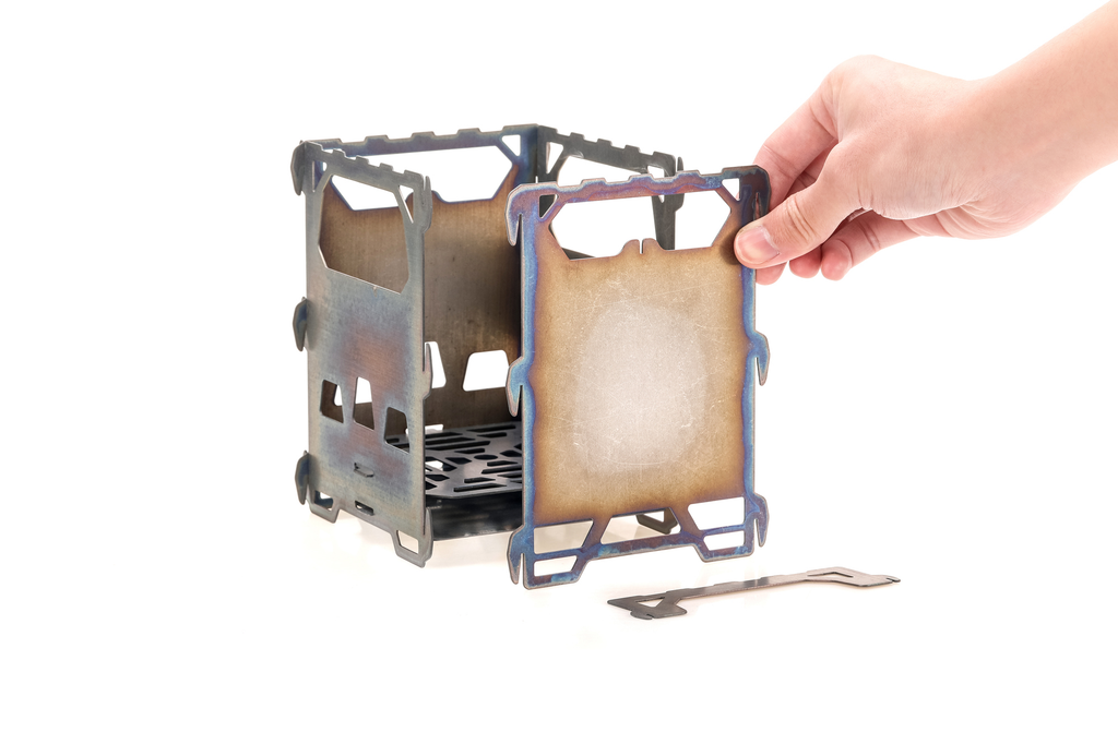 KEITH TITANIUM Alloy Backpacking Wood Stove Ti2201