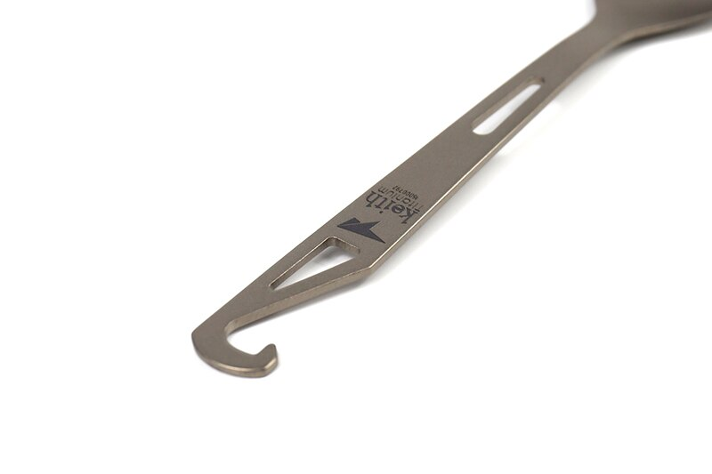 KEITH TITANIUM Spork with Bottle Opener Ti5311