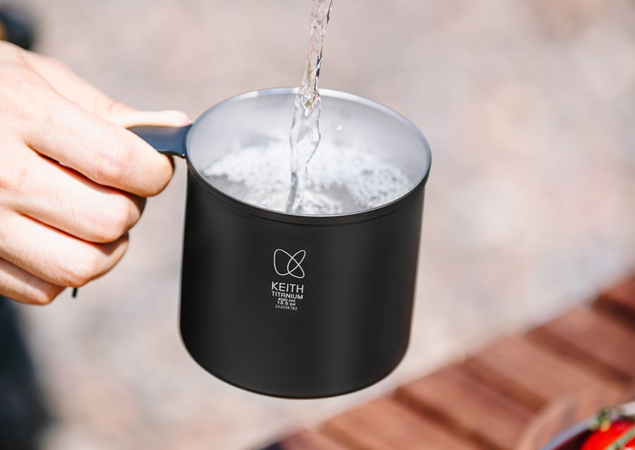 KEITH TITANIUM CC Mug 400ml Ti3260 Ti3261 Ti3262