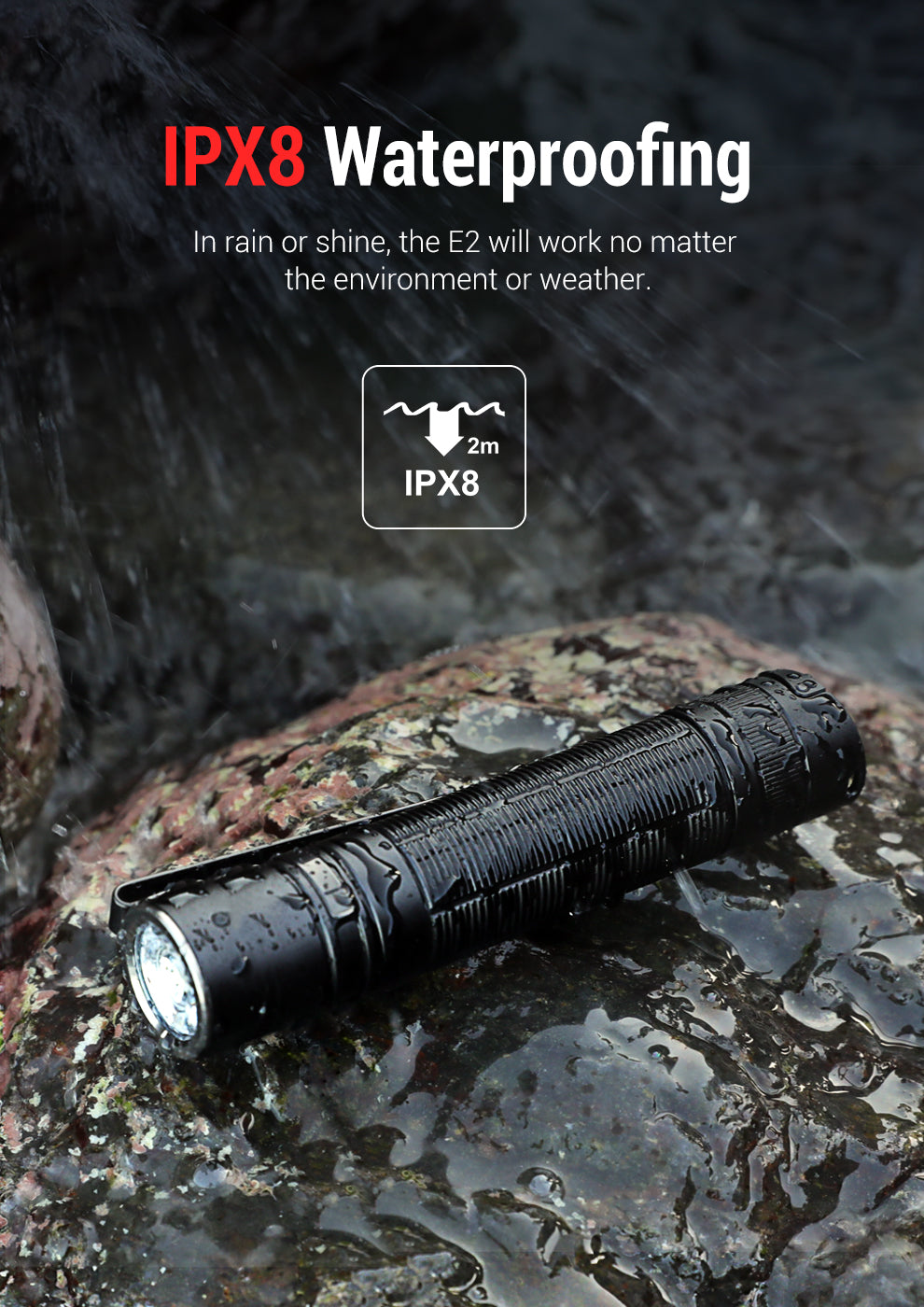 KLARUS E2 1600 Lumen EDC Pocket Flashlight
