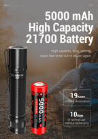 KLARUS E3 2200 Lumen EDC Pocket Flashlight