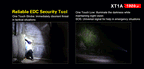KLARUS XT1A 1000 Lumen Tactical EDC Flashlight