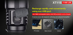 KLARUS XT11S 1100 Lumen Ultra Compact Tactical Flashlight