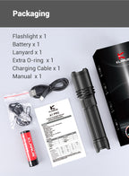 KLARUS A1 Pro 1300 Lumen Tactical Flashlight