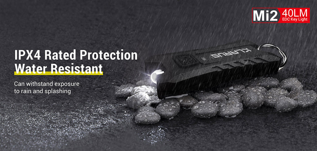 KLARUS Mi2 USB Keychain Light 1.5 - 40 Lumens