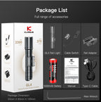 KLARUS GL4 Rail Light 3300LM Ultra Compact Flashlight