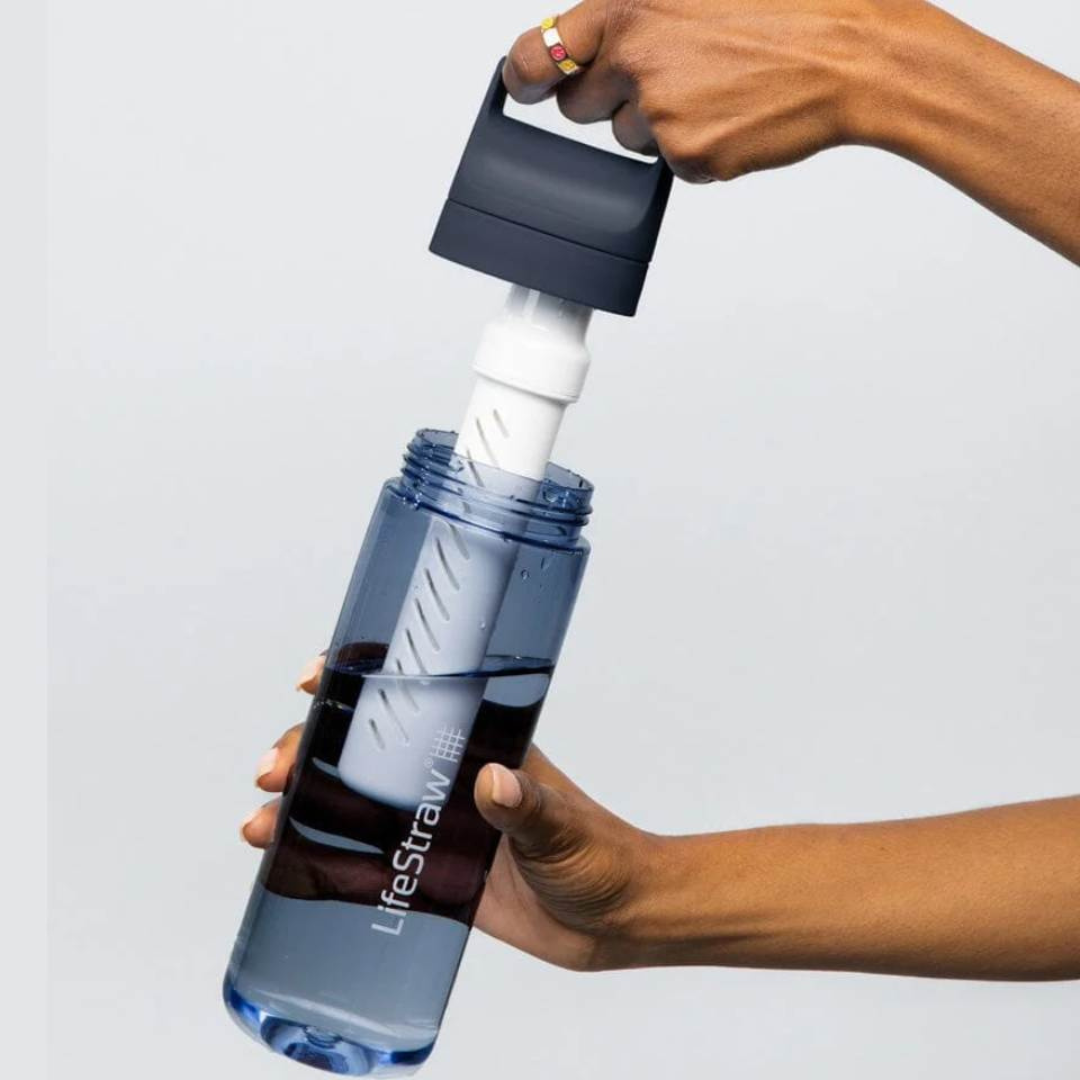 LIFESTRAW Go Series 22 oz BPA Free Water Filter Bottle