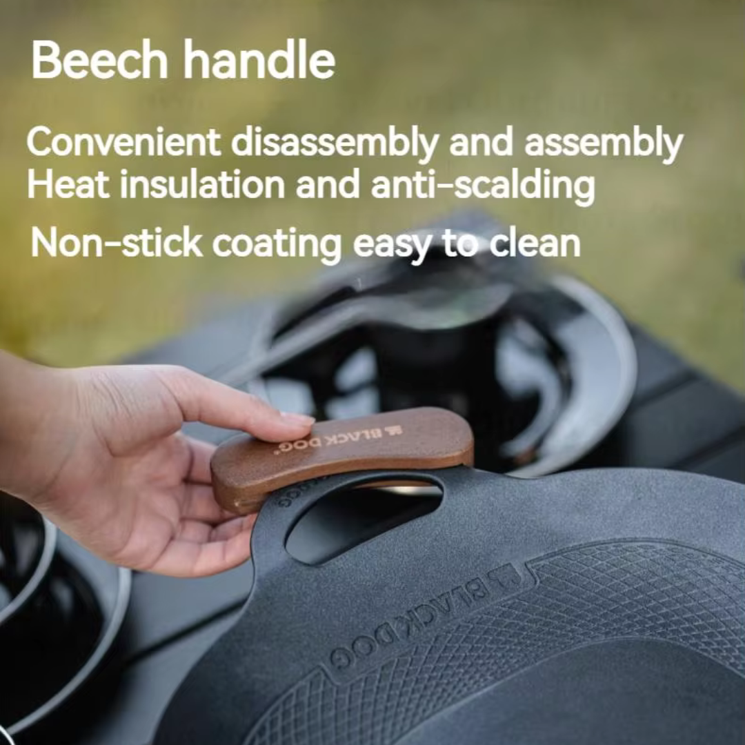 BLACKDOG Grill Pan Non-Stick Frying Pan