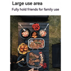 BLACKDOG Grill Pan Non-Stick Frying Pan