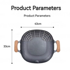 BLACKDOG Grill Pan Non-Stick Frying Pan