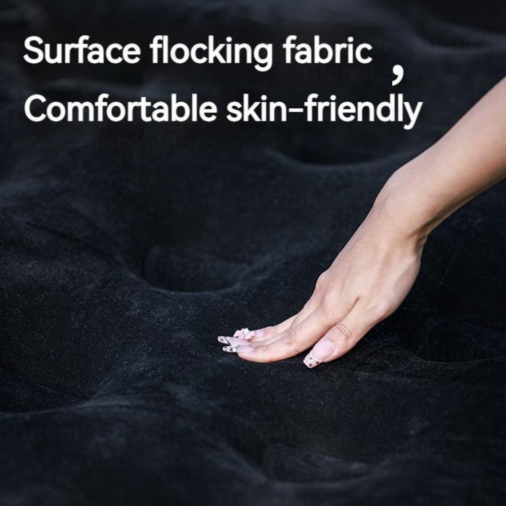 BLACKDOG Double Mattress Air Bed Built-in Air Pump