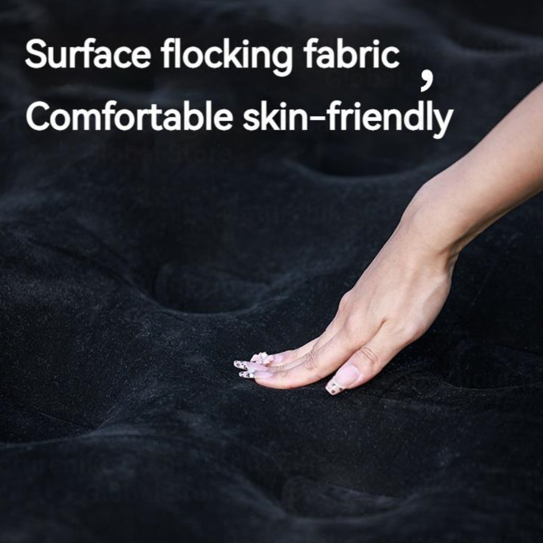 BLACKDOG Double Mattress Air Bed Built-in Air Pump