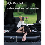 BLACKDOG Double Mattress Air Bed Built-in Air Pump