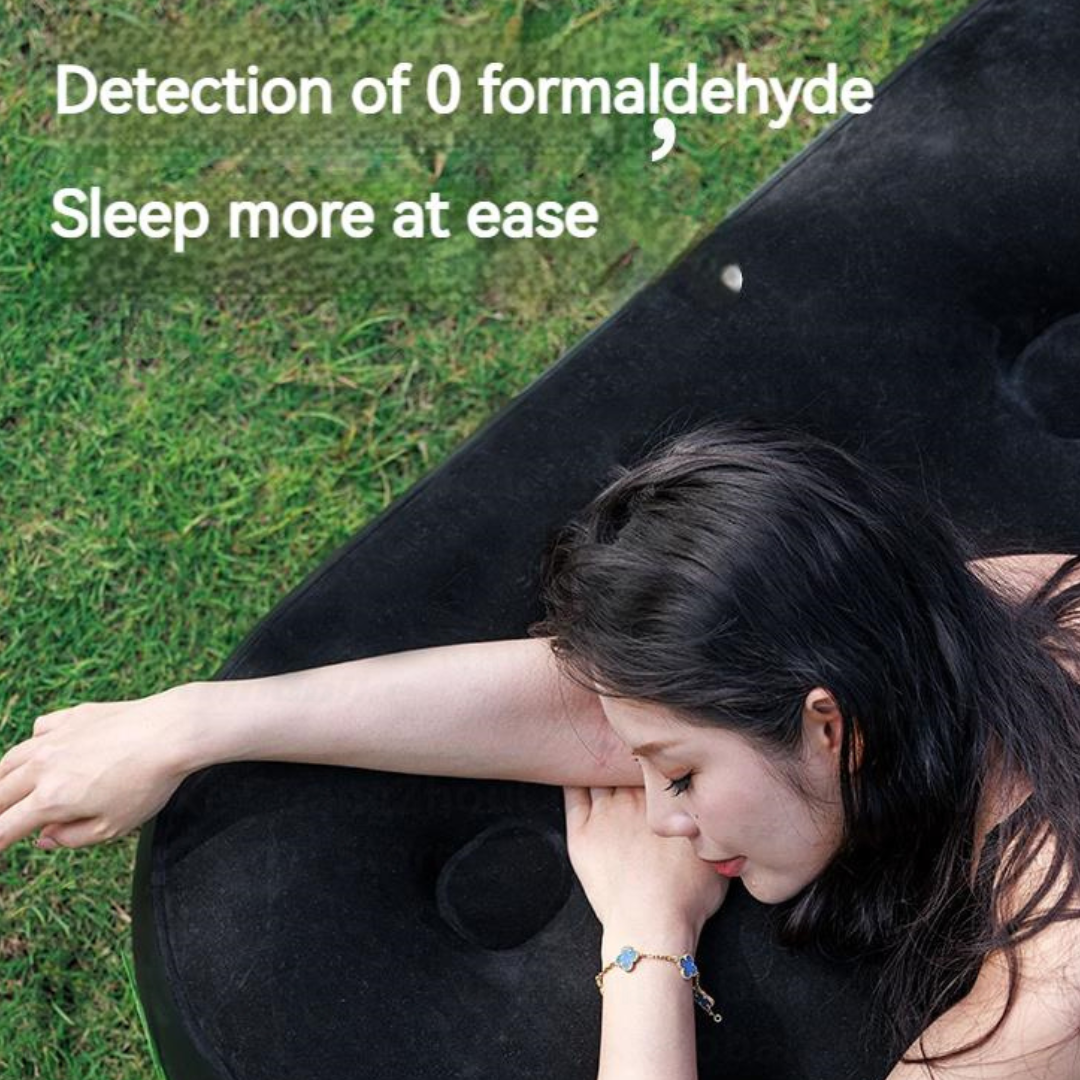 BLACKDOG Double Mattress Air Bed Built-in Air Pump