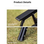 BLACKDOG Kermit 1P Coffee Casual Folding Chair
