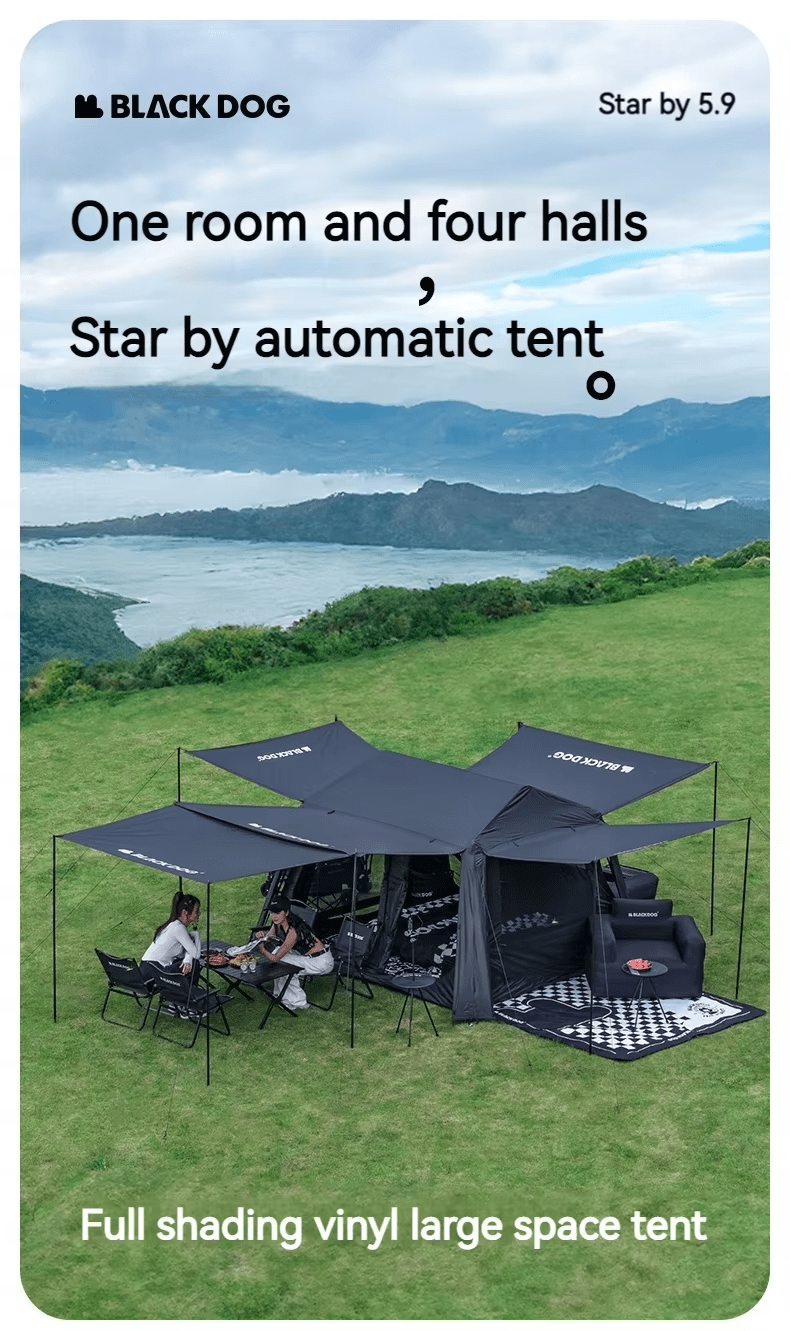 BLACKDOG Chasing Star 5.9 Auto Tent