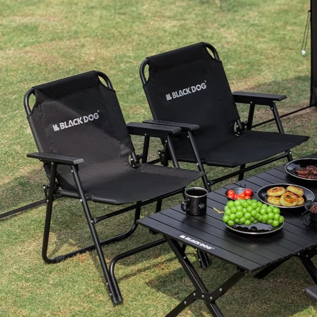 BLACKDOG Kermit 1P Coffee Casual Folding Chair